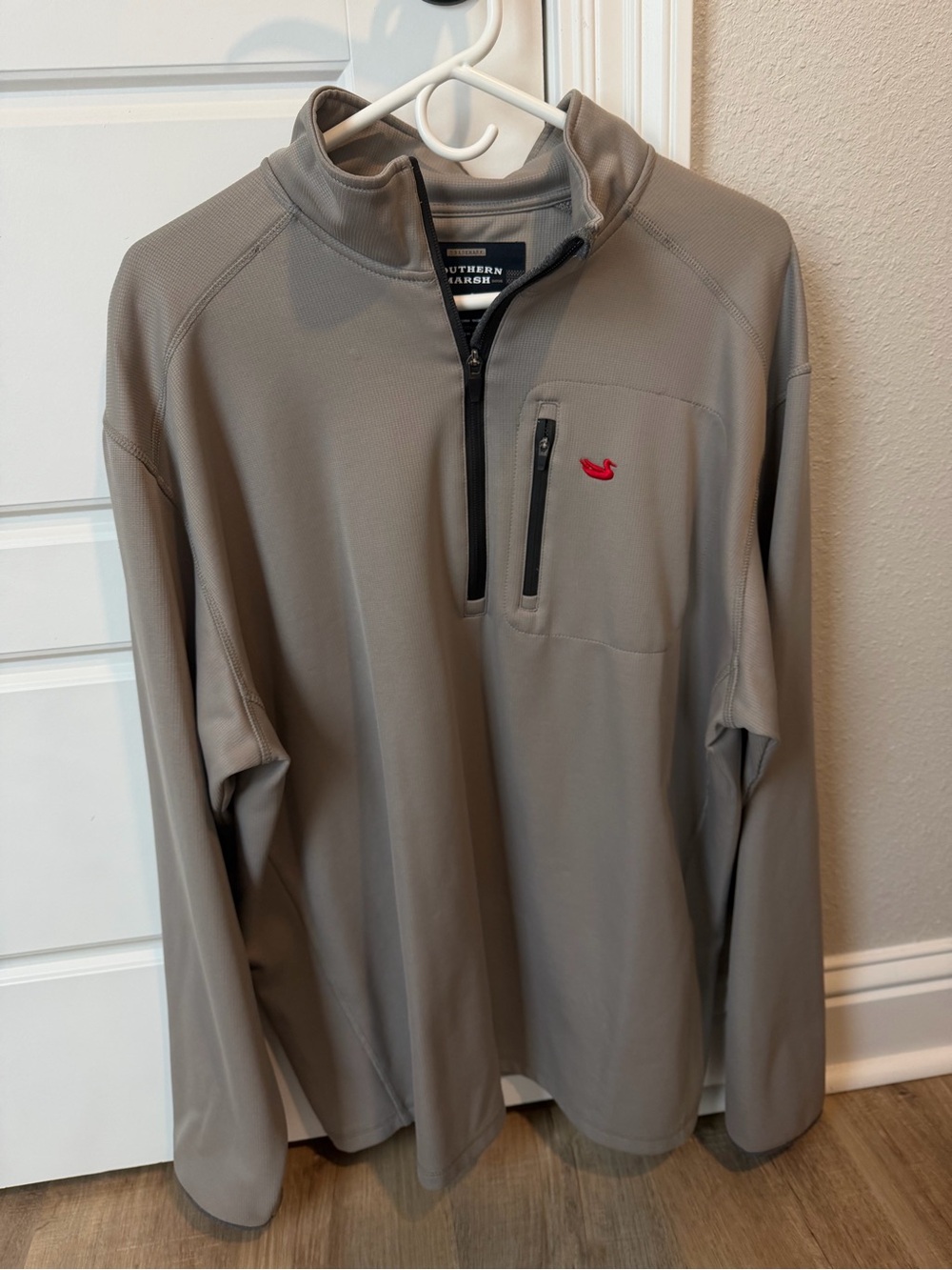 Southern Marsh FieldTec Dune Pullover Gray Large